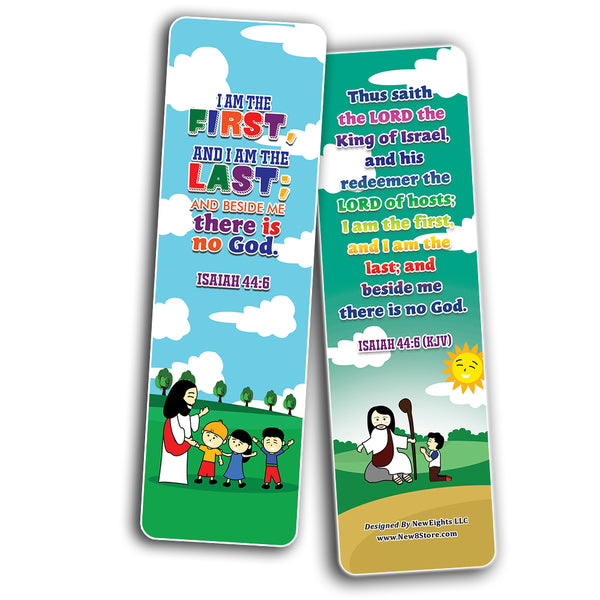 Jesus is the Way KJV Bookmarks Cards for Kids (12-Pack)