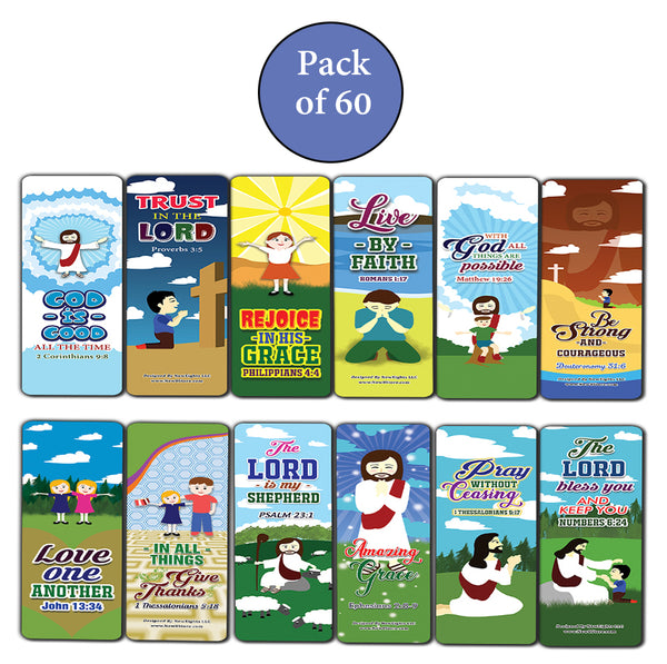 God is Good All The Time Bible Bookmarks for Kids