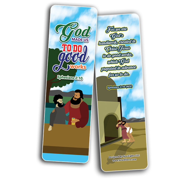 The Good Samaritan Christian Bookmarks Cards