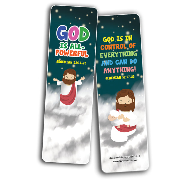 Knowing God Christian Bookmarks Cards