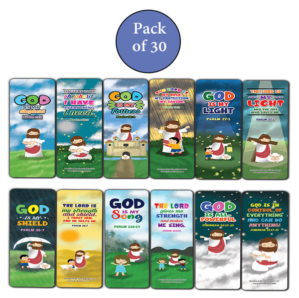 Knowing God Christian Bookmarks Cards