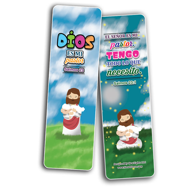 Spanish Knowing God Christian Bookmarks Cards