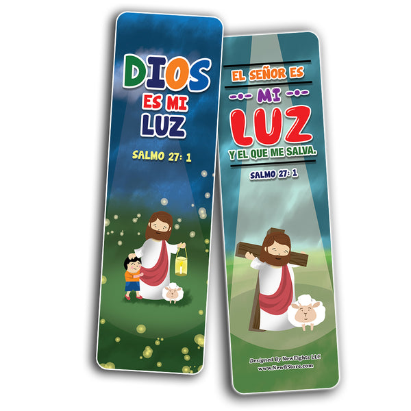 Spanish Knowing God Christian Bookmarks Cards