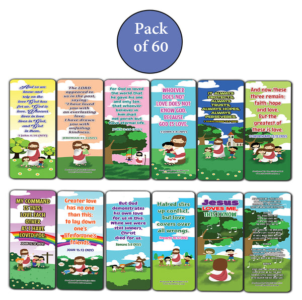 Jesus Loves Me, This I Know Bookmarks (12-Pack)