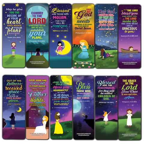 Top Bible Verses about God's Blessings NIV Bookmarks for Women