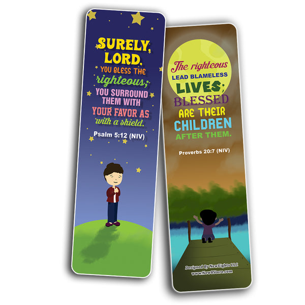 Top Bible Verses about God's Blessings NIV Bookmarks for Men