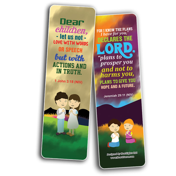 Top Bible Verses about God's Blessings NIV Bookmarks for Teens