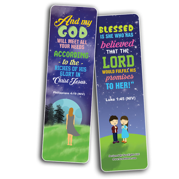 Top Bible Verses about God's Blessings NIV Bookmarks for Teens