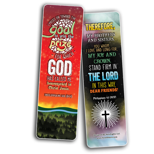 Victory in Christ Bookmarks (30-Pack) - Stocking Stuffers for Men & Women - Children Ministry Bible Study Church Supplies Teacher Classroom Incentives Gift