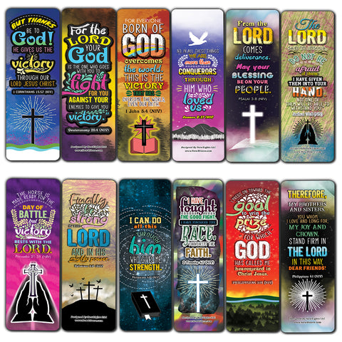 Victory in Christ Bookmarks (12-Pack)