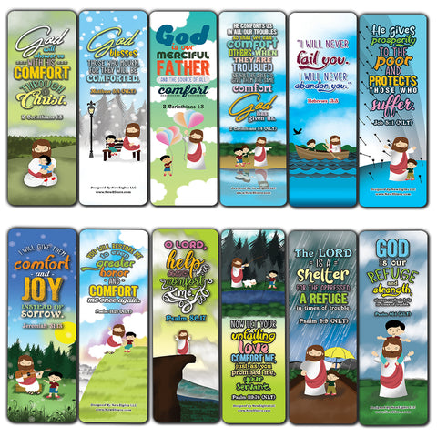 God's Comfort Christian Living Bookmarks
