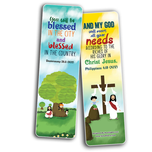 God's Blessing Christian Living Bookmarks