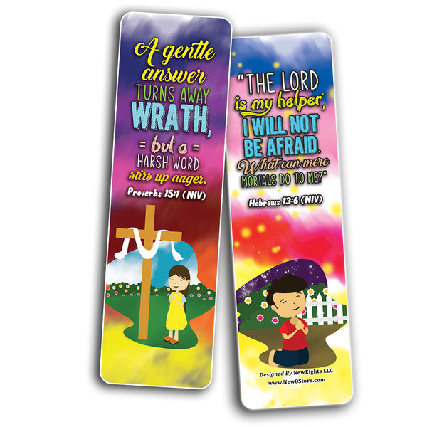 Positive Bible Verses Bookmarks