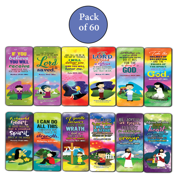 Positive Bible Verses Bookmarks