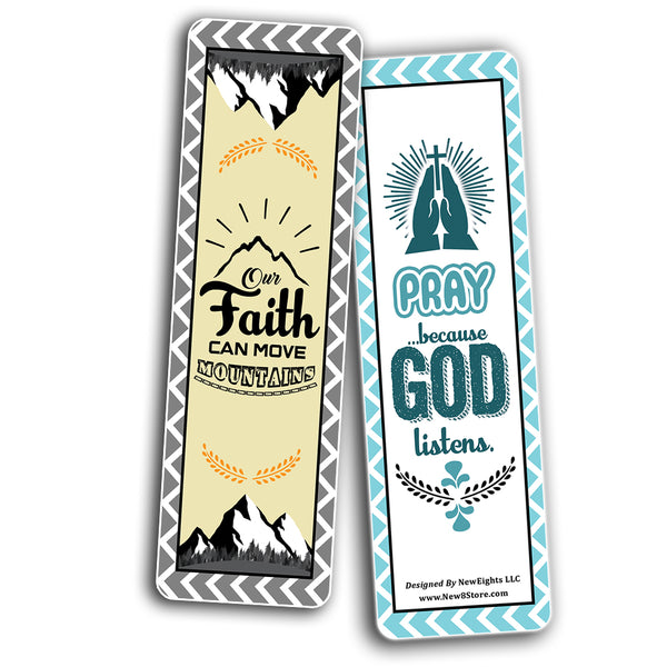 Inspirational Encouragement Bible Verses Bookmarks Series 1