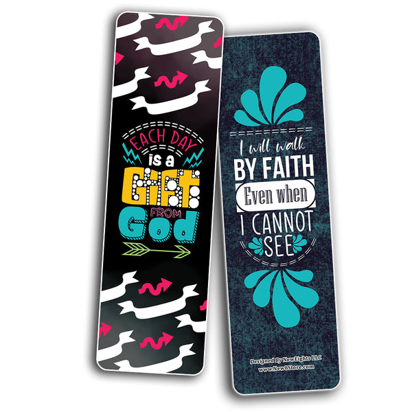 Inspirational Encouragement Bible Verses Bookmarks Series 1