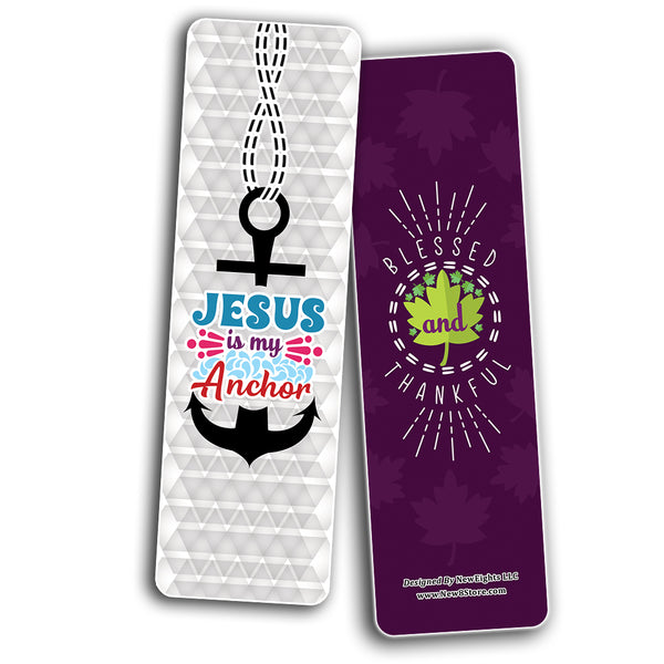 Inspirational Encouragement Christian Quotes Bookmarks Series 2