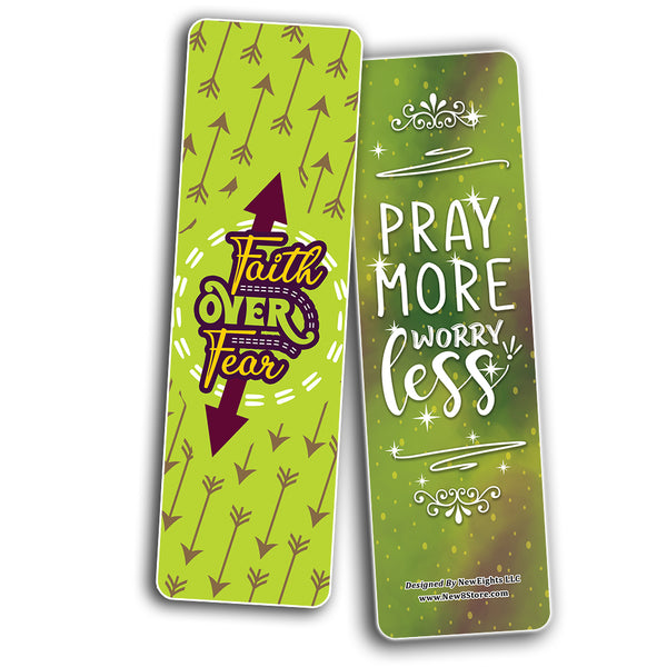 Inspirational Encouragement Christian Quotes Bookmarks Series 2