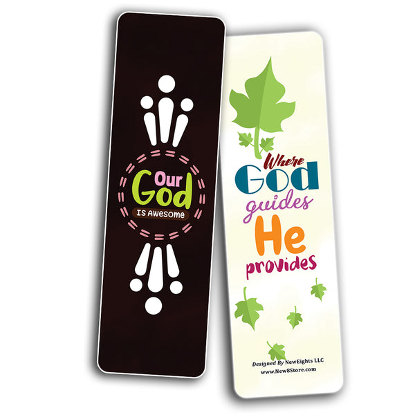 Inspirational Encouragement Christian Quotes Bookmarks Series 2