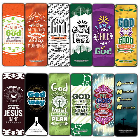 Inspirational Encouragement Christian Quotes Bookmarks Series 3