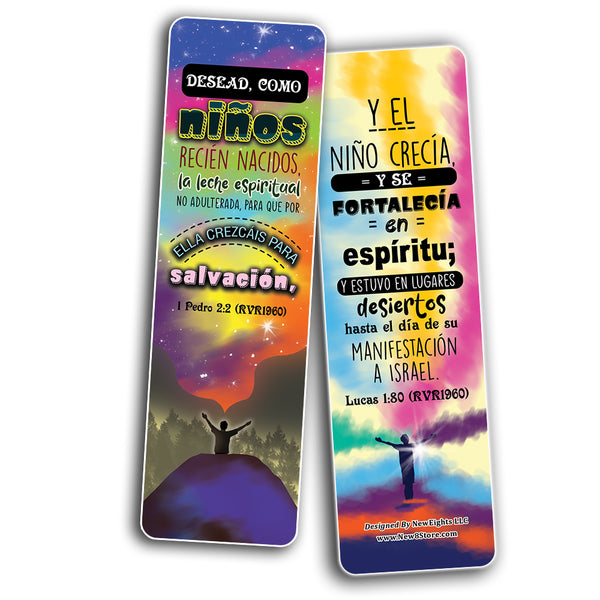 Spanish Spiritual Growth Bookmarks