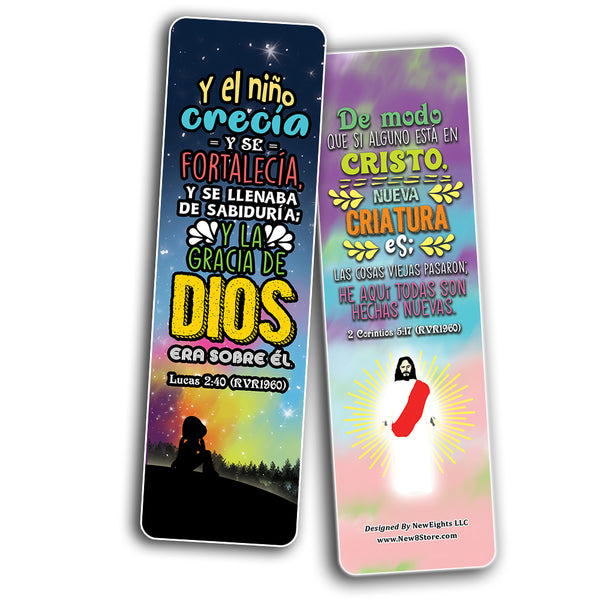 Spanish Spiritual Growth Bookmarks