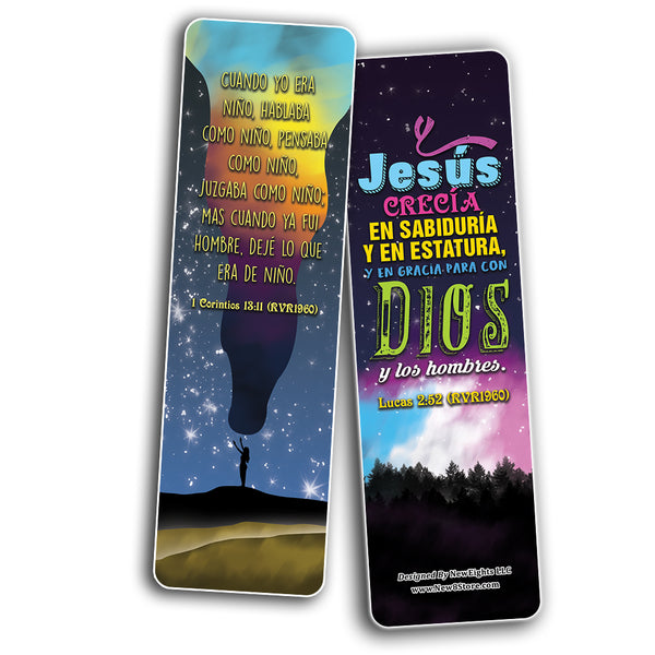 Spanish Spiritual Growth Bookmarks