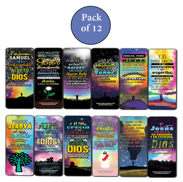 Spanish Spiritual Growth Bookmarks