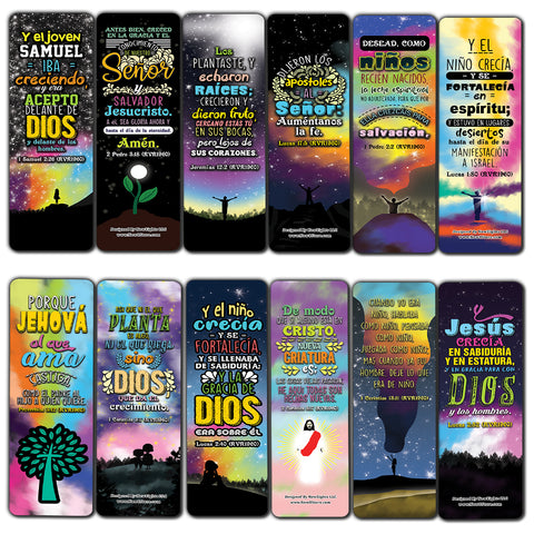 Spanish Spiritual Growth Bookmarks