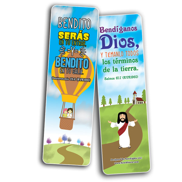 Spanish God's Blessing Christian Living Bookmarks (60-Pack)