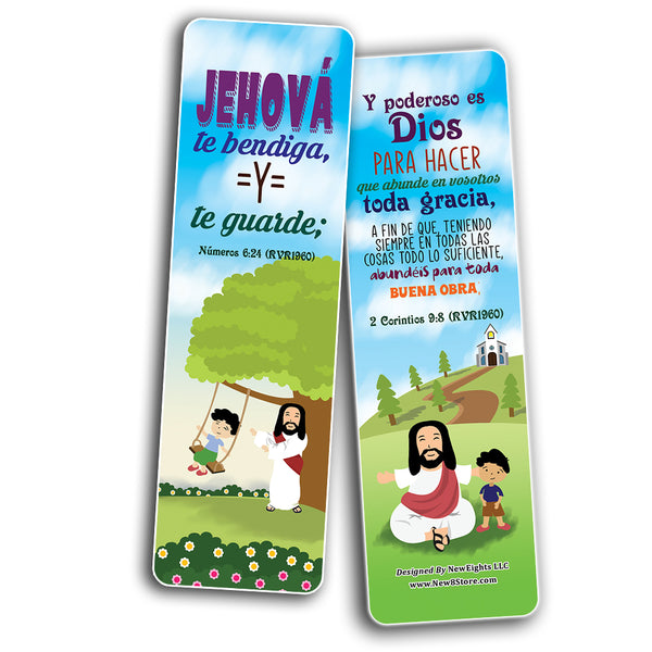 Spanish God's Blessing Christian Living Bookmarks (12-Pack)