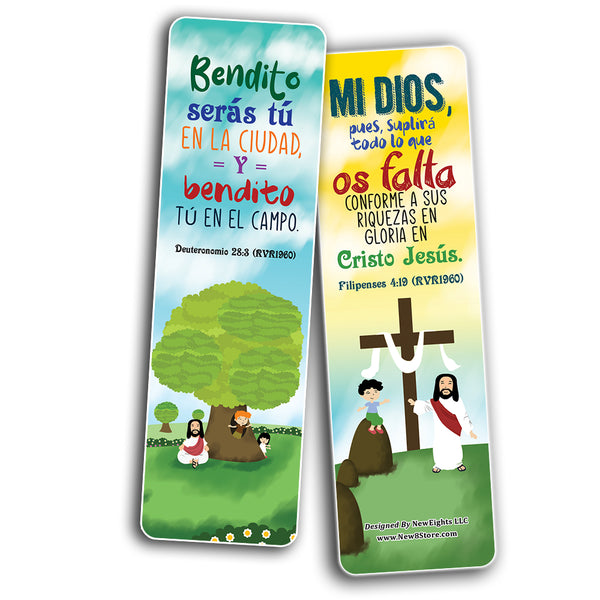 Spanish God's Blessing Christian Living Bookmarks (60-Pack)
