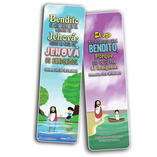 Spanish God's Blessing Christian Living Bookmarks (60-Pack)