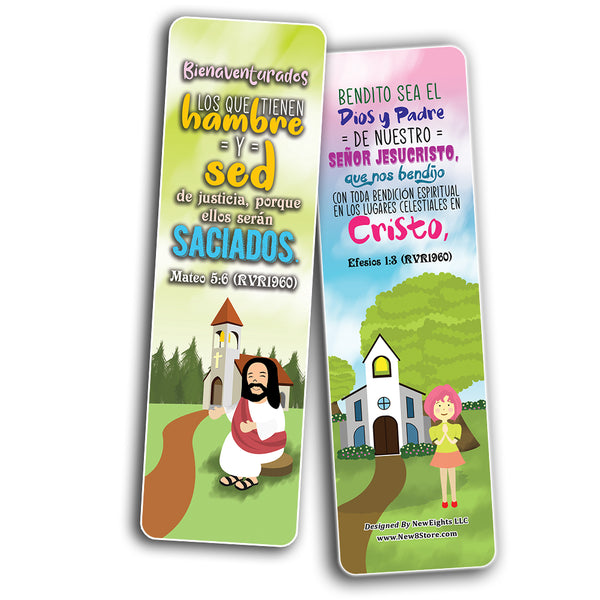 Spanish God's Blessing Christian Living Bookmarks (60-Pack)