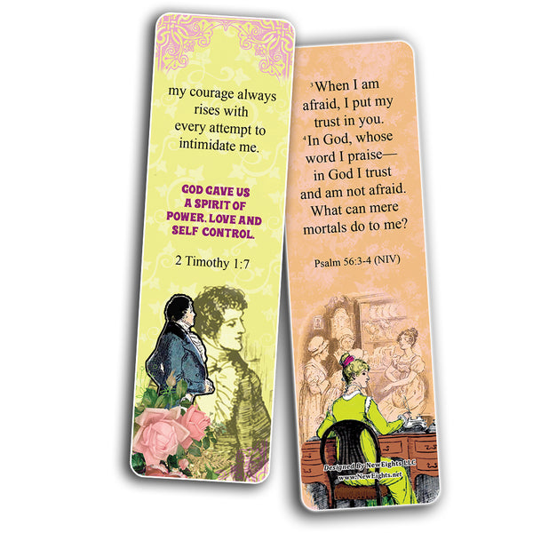 Bible Scriptures NIV Bookmarks - Pride and Prejudice (60-Pack)