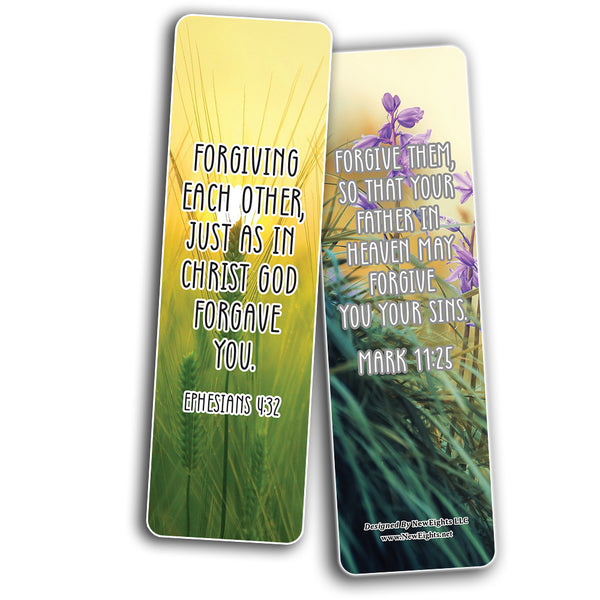God's Forgiveness Bible Verse Bookmarks (60-Pack)