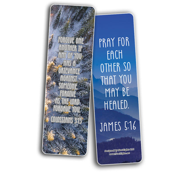 God's Forgiveness Bible Verse Bookmarks (60-Pack)
