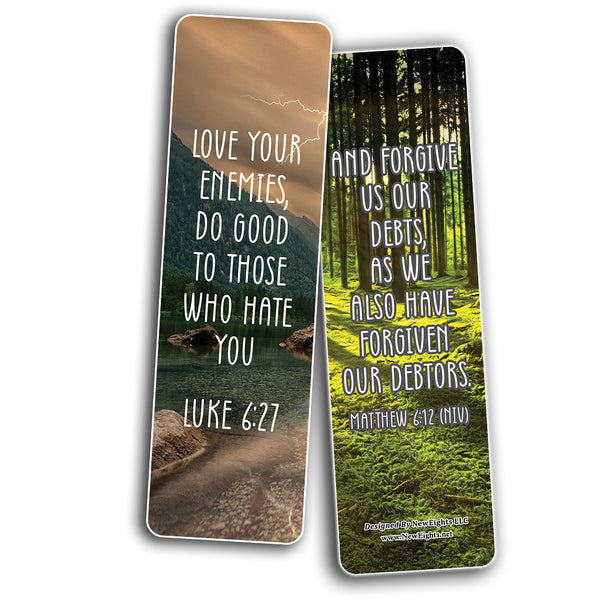 God's Forgiveness Bible Verse Bookmarks (60-Pack)