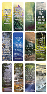God's Forgiveness Bible Verse Bookmarks (60-Pack)