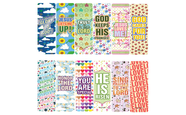 Good News Christian Bookmark Cards (60-Pack)
