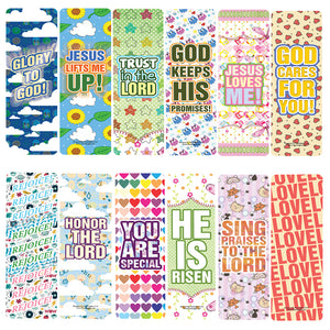 Good News Christian Bookmark Cards (60-Pack)