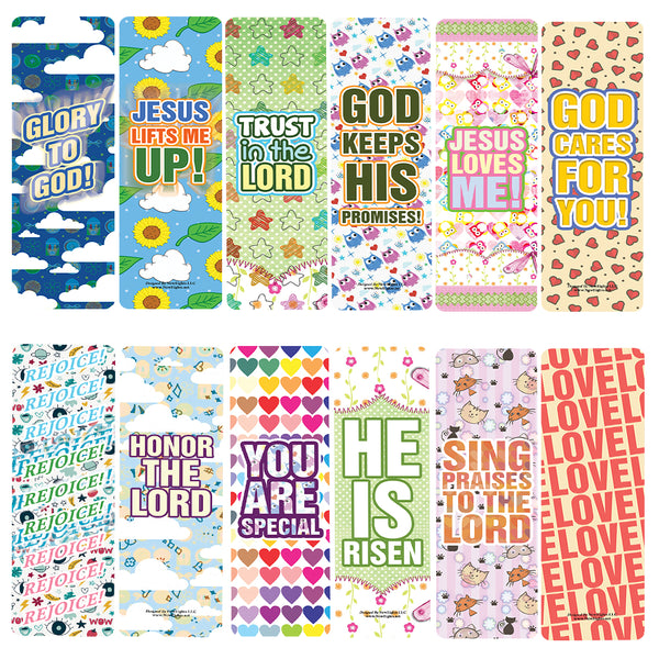 Good News Christian Bookmark Cards (60-Pack)
