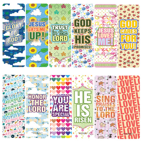 Good News Christian Bookmark Cards (60-Pack)