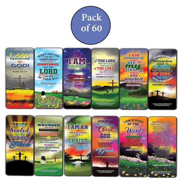 I AM Daily Declaration for Christian Bookmarks NKJV Series 3