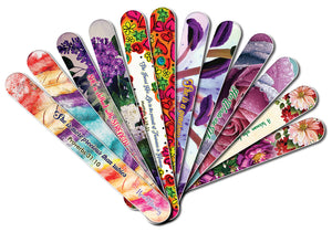 Christian Emery Board - Virtuous Woman (24-Pack) - Best for Manicure Pedicure - Nail Salons Nail Care Nail Spa - Great Gift Ideas