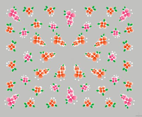 New8Beauty Nail Art Stickers Decals Series 8 (10-Pack) - 3D Assorted