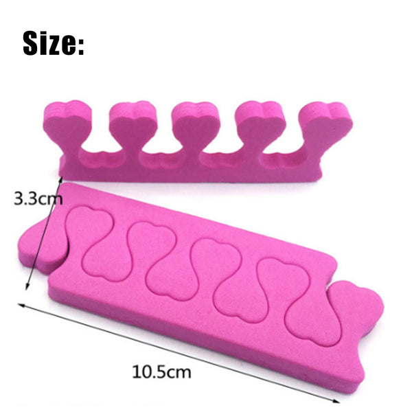 New8Beauty Toe Separators Toe Spacers Variety Colors Series (12 Pairs)- Apply Nail Polish During Pedicure Manicure - Stocking Stuffers for Women Girls - Nail Spa Party Supplies (Multicolors 12-Pairs)