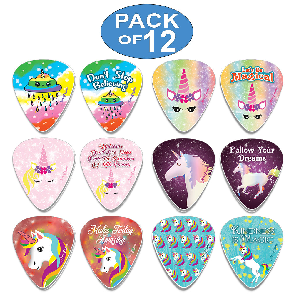 Unicorn guitar picks cheap