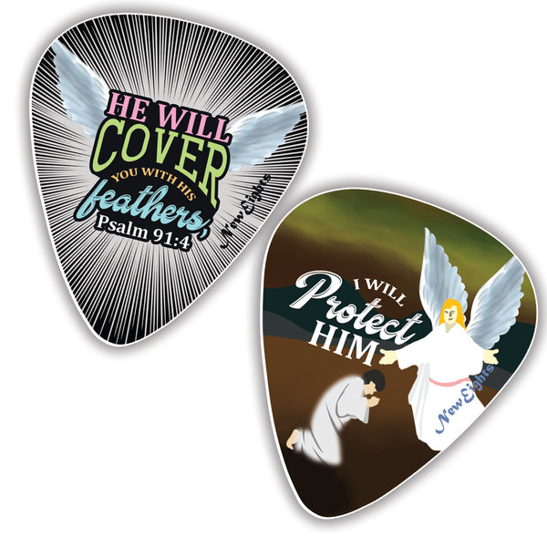 Psalm 91 Guitar Picks (12-Pack)