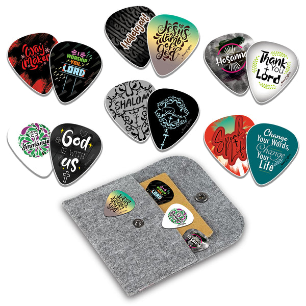 Christian Way Maker Guitar Picks (12-Pack)